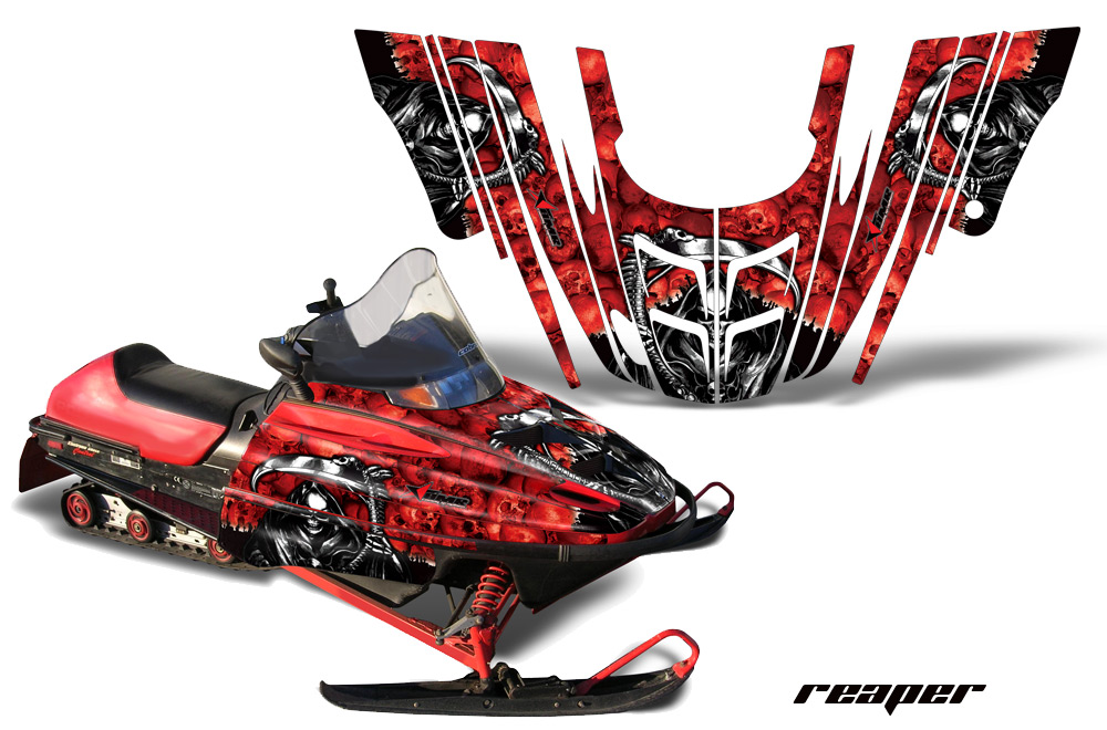 Polaris XC 700 Gen 2 II 99-03 Graphics Kit Wrap Reaper R